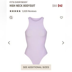Skims Bodysuit Size XL
